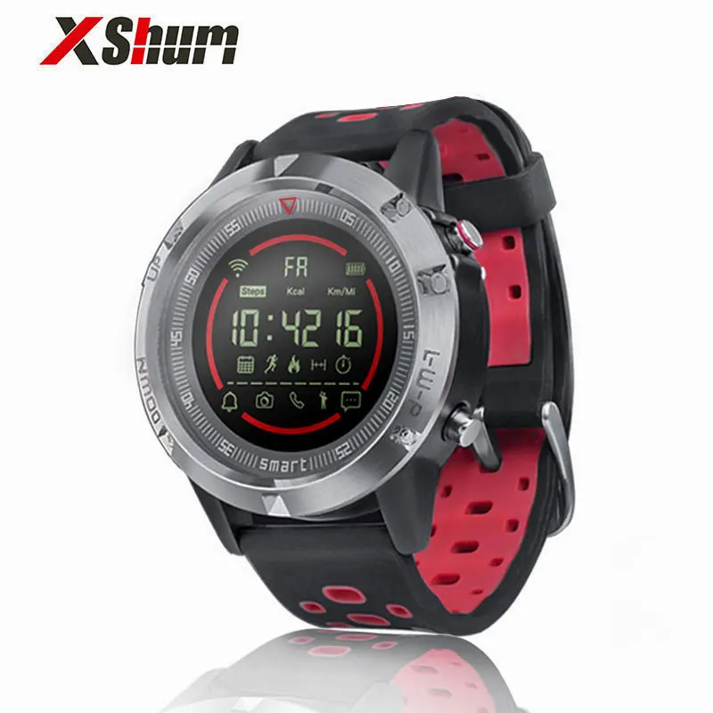

XShum Sport Smart Watch Fitness Tracker Reminder Pedometer IP67 Waterproof Bluetooth Men Digital Smartwatch For Android IOS