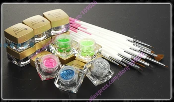

Manicure set 12 brushes & 12 UV gels for nails