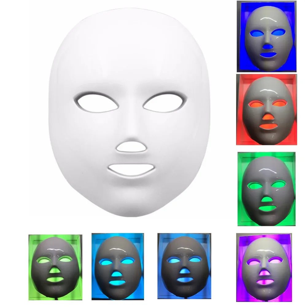 

7LED light Photon Therapy Facial Skin Care Treatment Machine Facial Toning Mask skin care& beauty masks