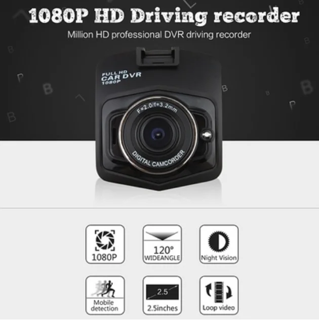 Камера HD DVR видео рекордер ночного видения G сенсор Dash Cam UK сток монитор