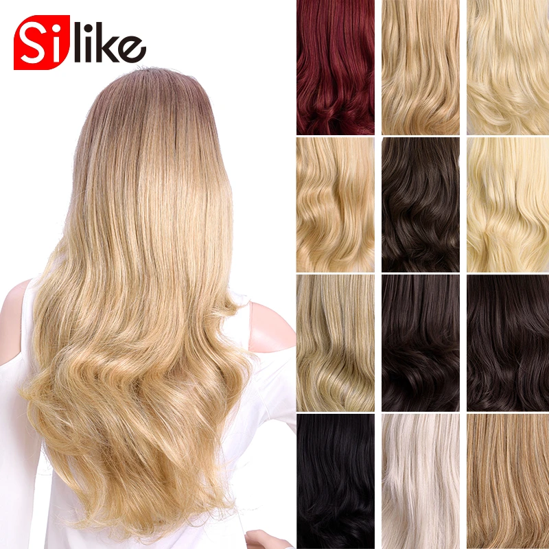 Half wigs for white hair Clearance