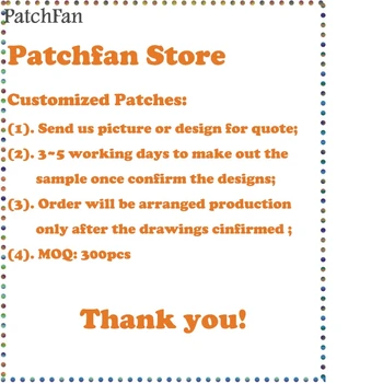 

Patchfan Customized Patches with your Designs or Logo 01