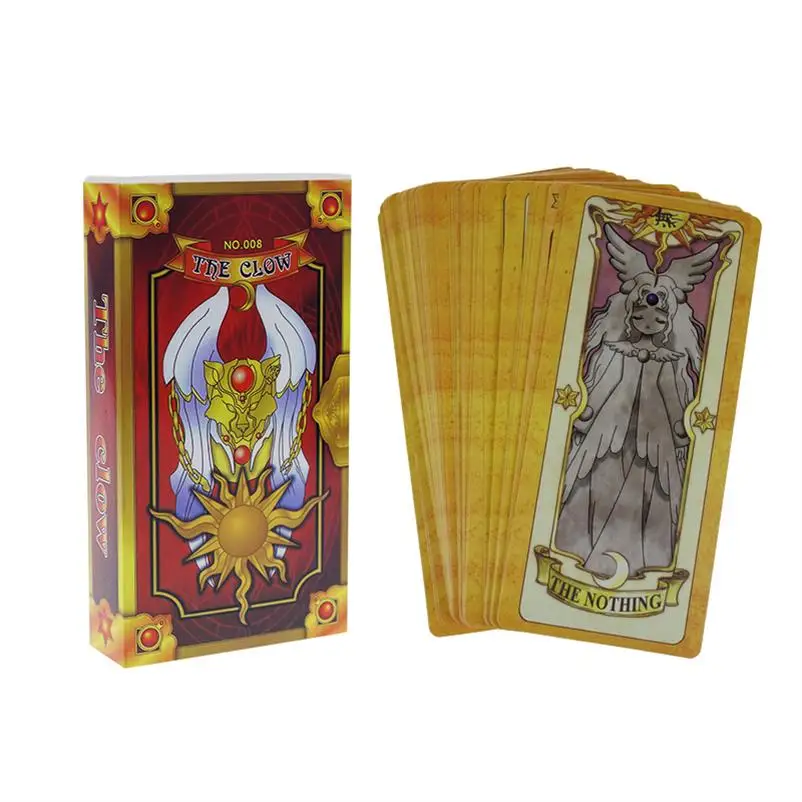 Новый Cardcaptor Sakura карты Captor Клоу Таро книги в штучной упаковке Косплэй игровая