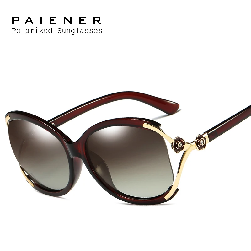 Винтажные поляризационные солнцезащитные очки для женщин брендовые