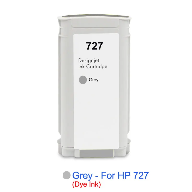 1 PCS -Gary OCINKJET для hp 727 Восстановленный чернильный картридж для hp DesignJet T1530 T920 T1500 T2500 T930 T2530 принтер с чипом - Цвет: 1 PCS -Gary