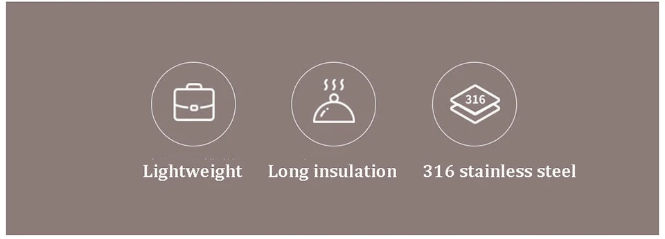 Original Xiaomi Mijia VIOMI Thermos Stainless Steel cup Flask Water Bottle Cup 24 Hours Thermos 300ML Single Hand ONClose (2)
