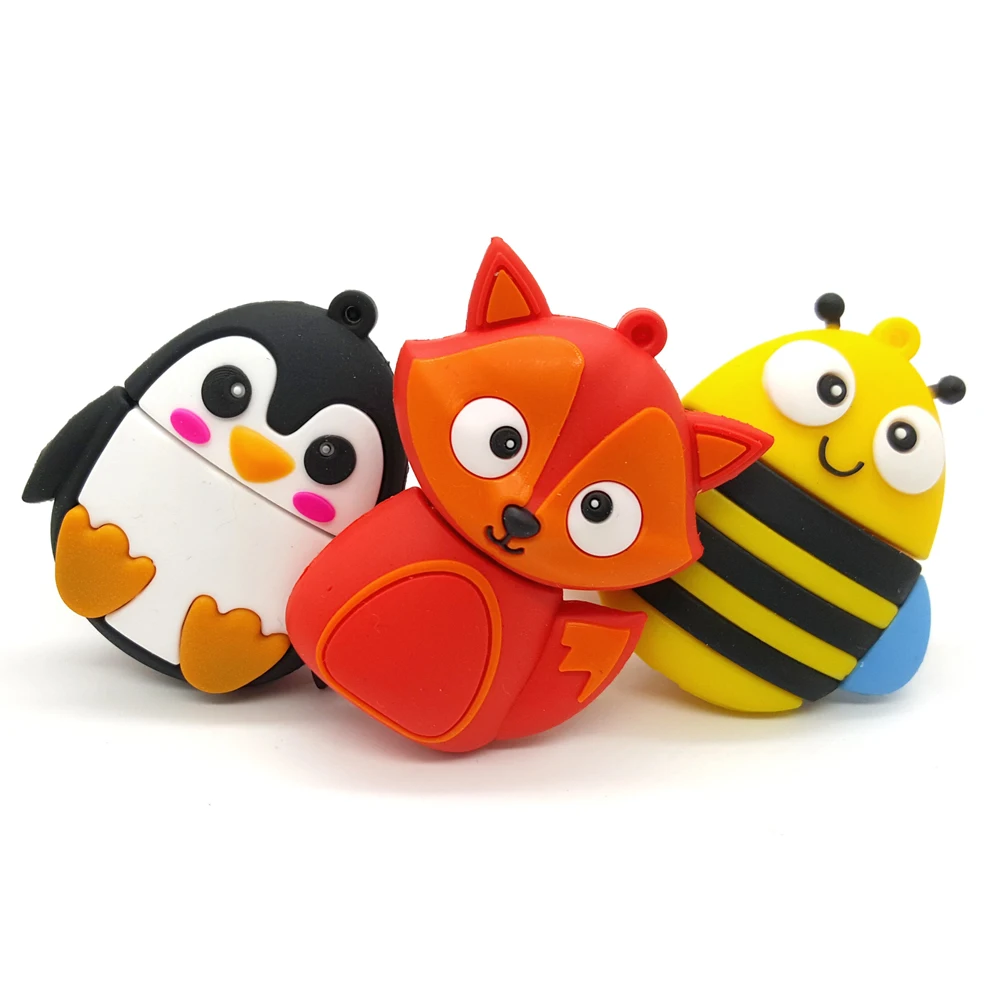 Cute Animals Cartoon USB Flash Drives 4GB 8GB 16GB 32GB 64GB Pendrives USB Stick Pen Drive Memory Pens Memoria USB 2.0 Cute Animals Cartoon USB Flash Drives 4GB 8GB 16GB 32GB 64GB Pendrives USB Stick Pen Drive Memory Pens Memoria USB 2.0
