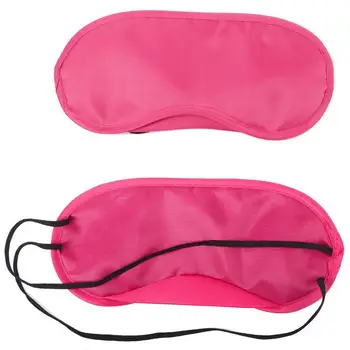 

Black Eye Mask Polyester Sponge Shade Nap Cover Blindfold Mask for Sleeping Travel Soft Polyester Masks 4 Layer