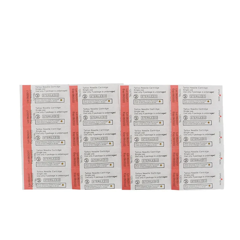 “ Silicone para Tatuagem Caneta Cartucho-20 Pcs Temporárias Tatuagem