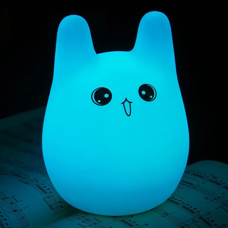 Rechargeable Lights LED Night Lights Kids Children Lamp Multicolor