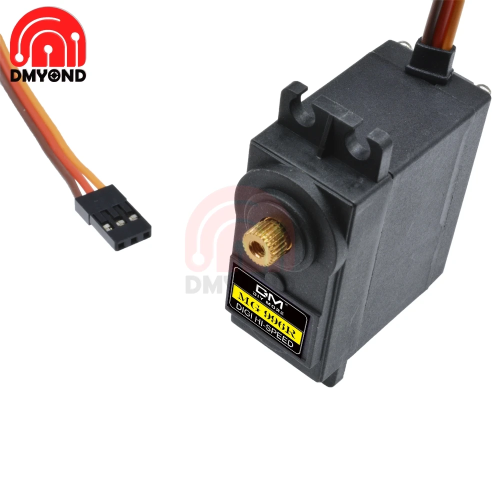 Металлические шестерни MG996R MG 996, цифровой Крутящий момент ...