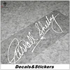 Pegatinas reflectantes modificadas para motocicleta de carreras, pegatinas impermeables de cristal para coche, NO.L267 Shelby Signature 3M ► Foto 1/2