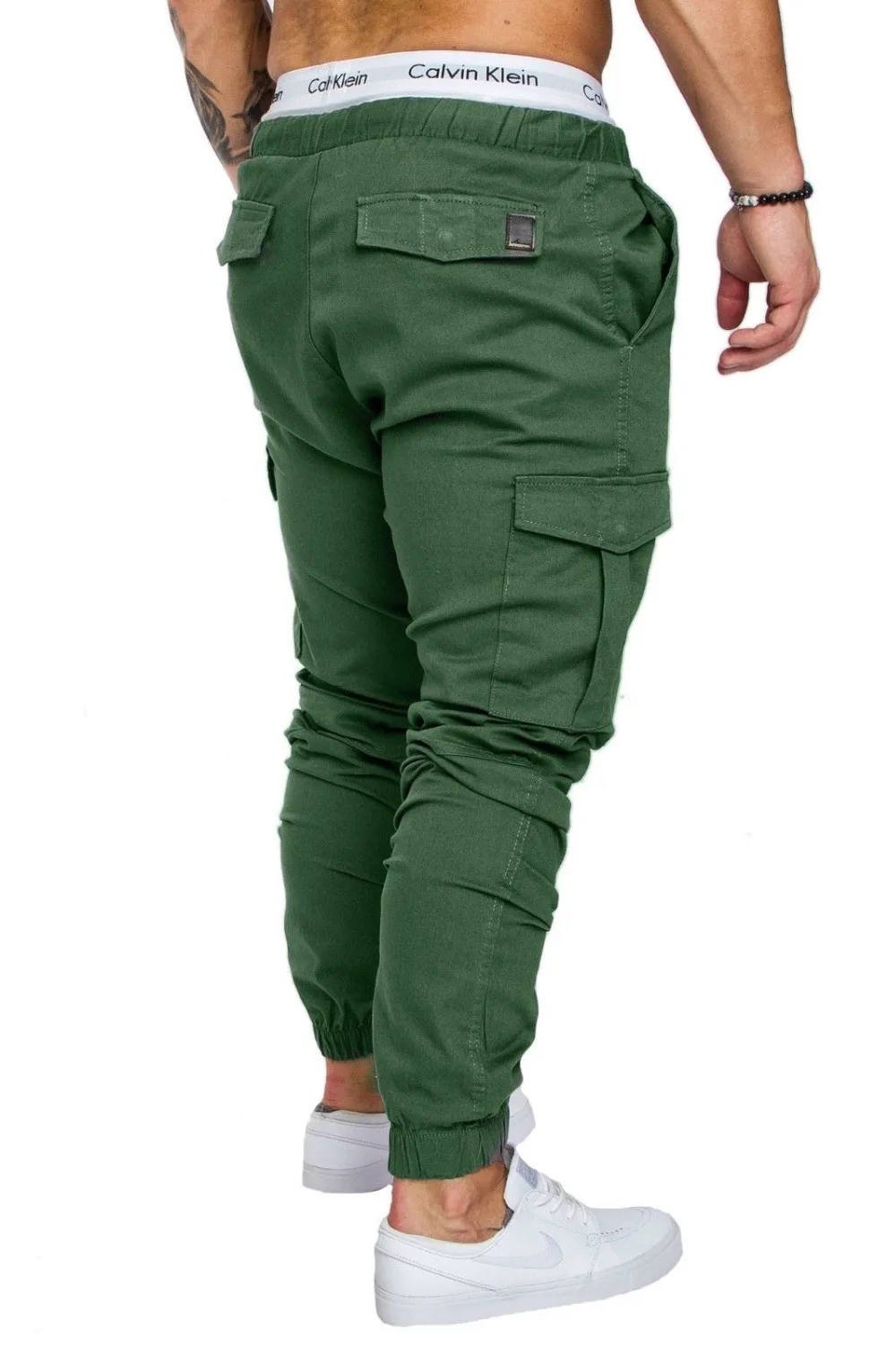 2019 Mens Joggers Pants Harem Solid Sweatpants Male Trousers Men Pocket Elastic Waist Pants Men Fashion Hip Hop Pantalon Homme best sweatpants for men