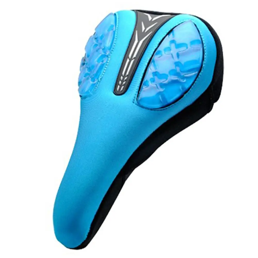 Bicycle Soft Thick Silicone Seat Cushion Cover Pad Bike Bicycle Saddle