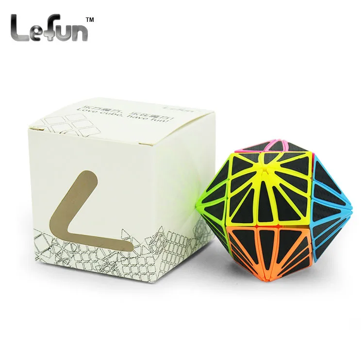

Lefun heterotype magic cube 6.2X6.2X6.2CM Oblique turn cube Neo Cubo Magico adult Education toys novidades para vender 2019