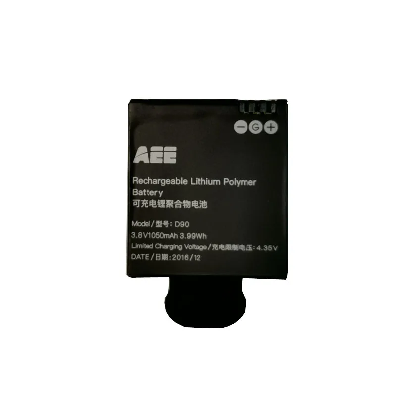 1050mah аккумулятор для AEE D90 S90 S91B lyfe батареи