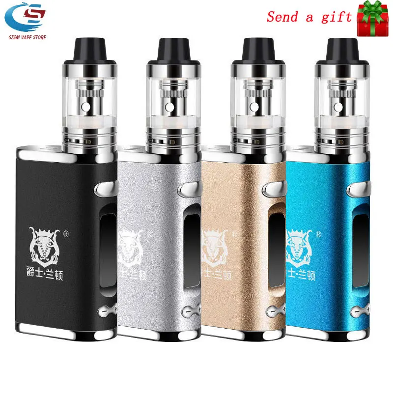 

Newest Electronic cigarette Adjustable vape mod box kit Built in 2000mAh battery box mod 3ml tank e-cigarette Big smoke atomizer