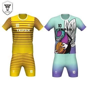 

design men's full sublimation printing football sportswear