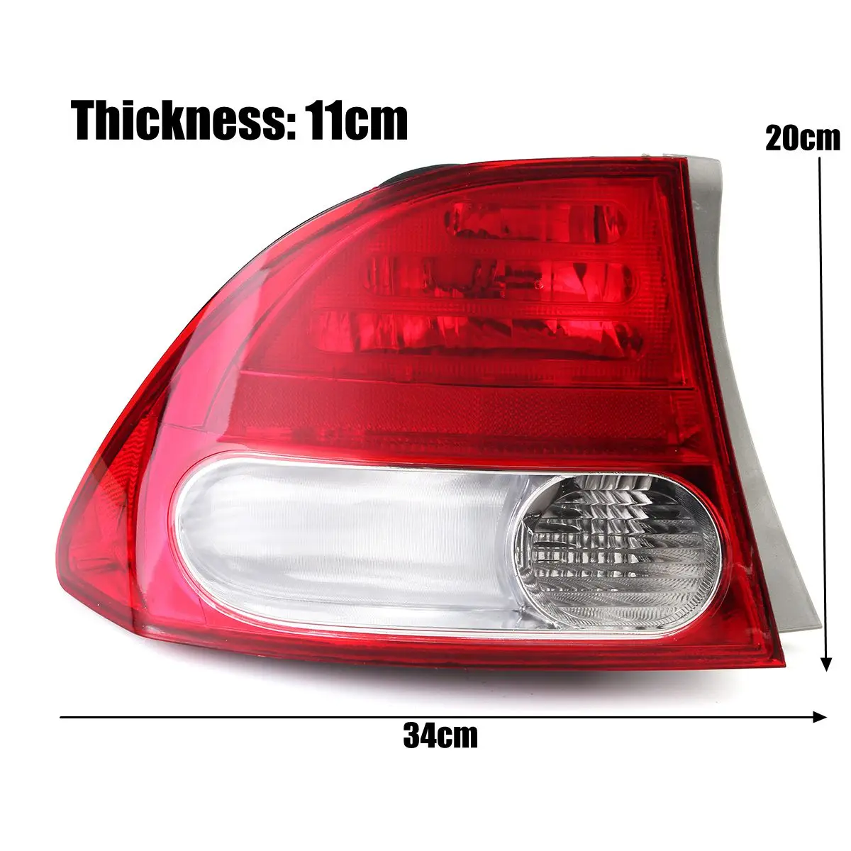 Задние фары задние фонари без лампы для Honda Civic 2006 2007 2008 2009 2010 2011 GX Sedan 33551 SNA A02|Фара