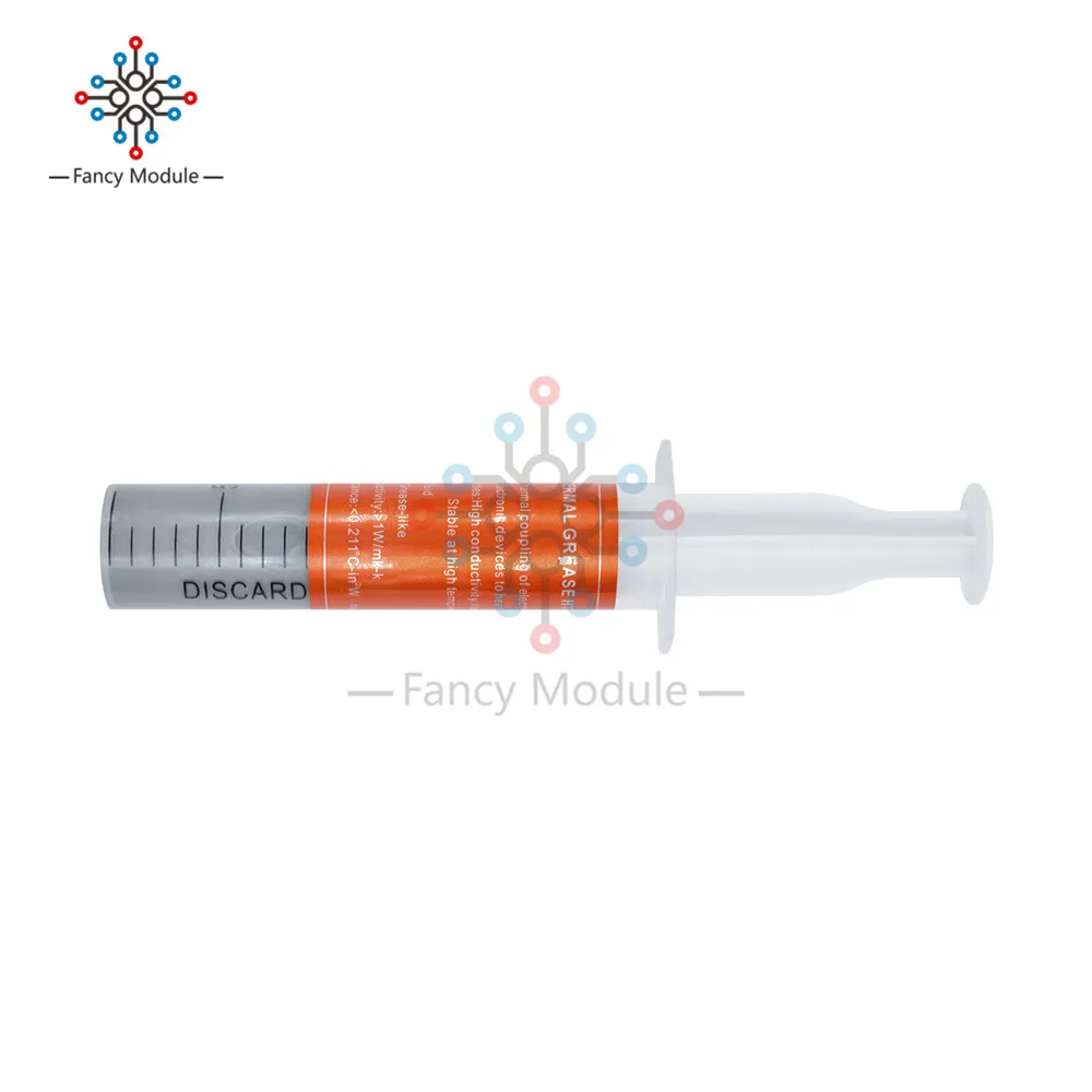 Серая термопаста 30 г силиконовая паста для теплоотвода ЦП трубка|silicone thermal|silicone