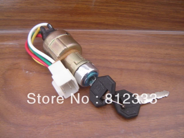

JK-411 4 Wire LARGE CURRENT IGNITION KEY SWITCH FOR TOYOTAA FORKLIFT TRUCK STACKER PALLET GOLF CARS