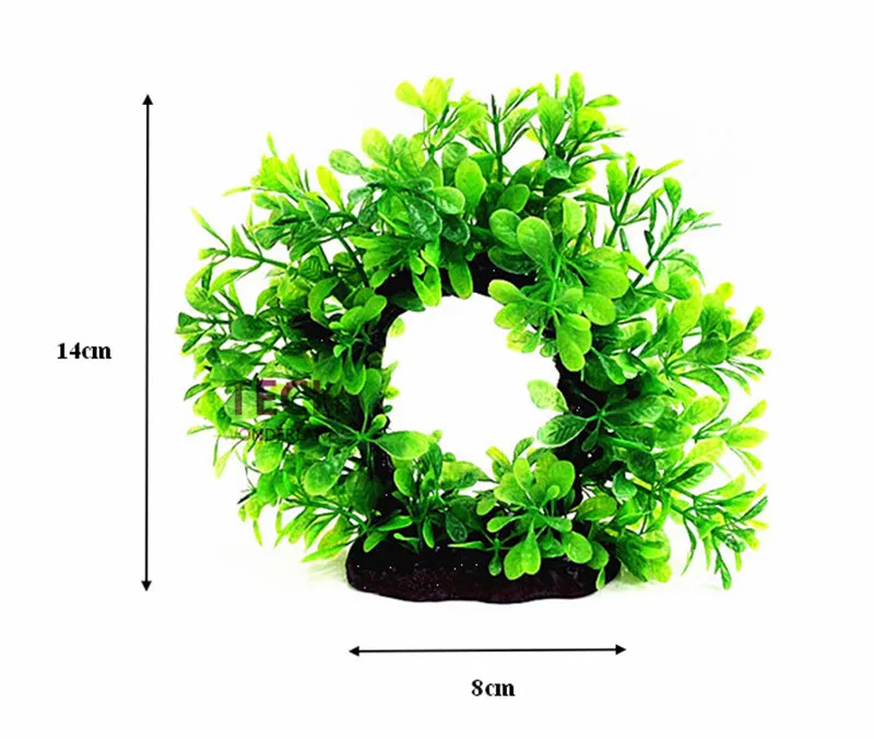 1 шт. 3 вида цветов кольцо из искусственной травы аквариумный Декор водяные сорняки украшение тихий фильтр-водопад для аквариума хороший