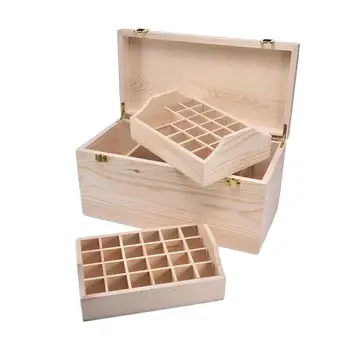 

Oil Essential Bottle Wooden Storage Box Multi-layer Essential Oil Packaging Box