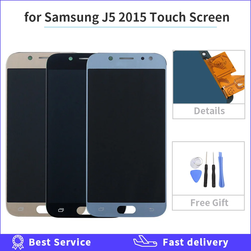 J500 lcd для SAMSUNG J5 2015 дисплей J500F J500FN J500M J500H сенсорный экран дигитайзер Samsung Galaxy |