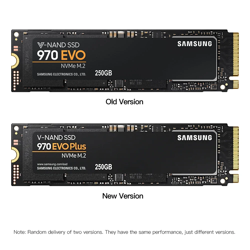 Samsung 970 EVO PLUS M.2 SSD 250 ГБ 500 ГБ 1 ТБ nvme pcie Внутренний твердотельный диск HDD жесткий диск для ноутбука Настольный ПК диск