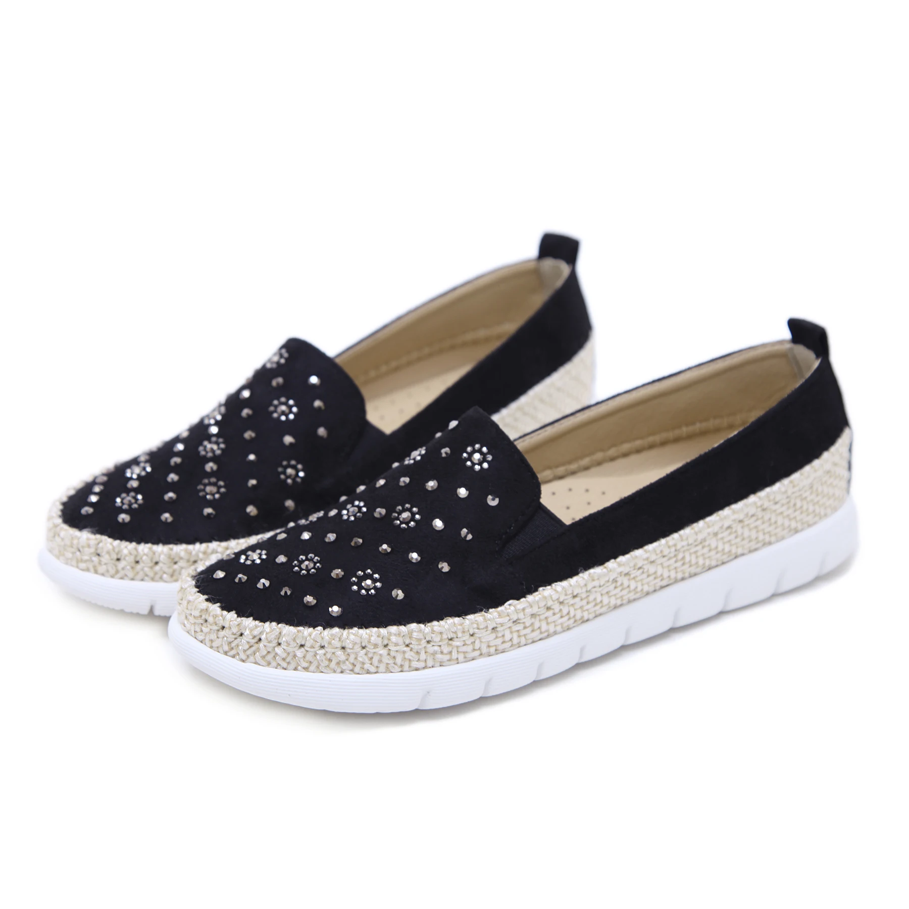 Cootelili Frauen Wohnungen Casual Schuhe Frau Slip Auf Faux Wildleder Faulenzer Weiblichen Oxfords Karree Frauen Schuhe Braun Schwarz Schuhe