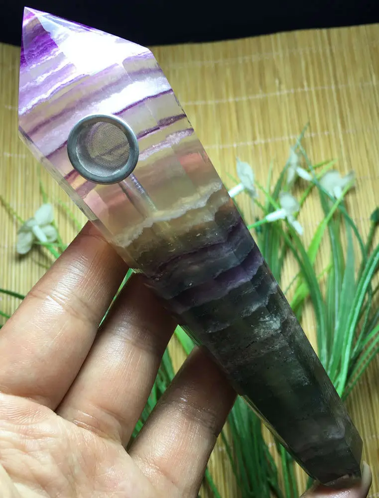 221g натуральный идеальный пурпурный флюорит образец минерала