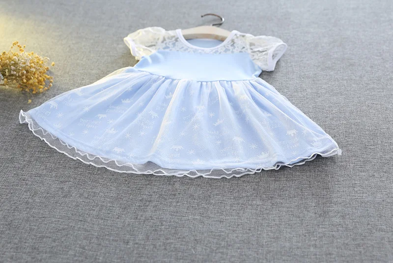 Костюмы на Хэллоуин, модное голубое платье со снежинками для девочек, милое детское вечернее платье принцессы для танцев, детское платье с бантом 17A801