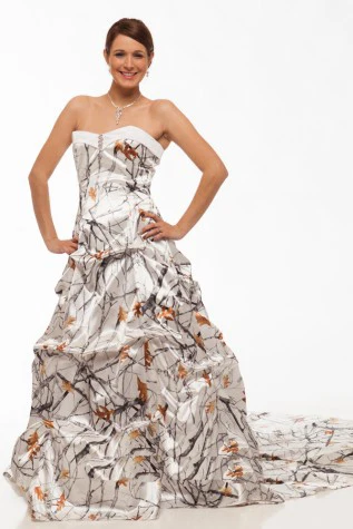 true timber snowfall white camo wedding dress pickup bridal gown
vestido de noiva 2017 new custom make size 0