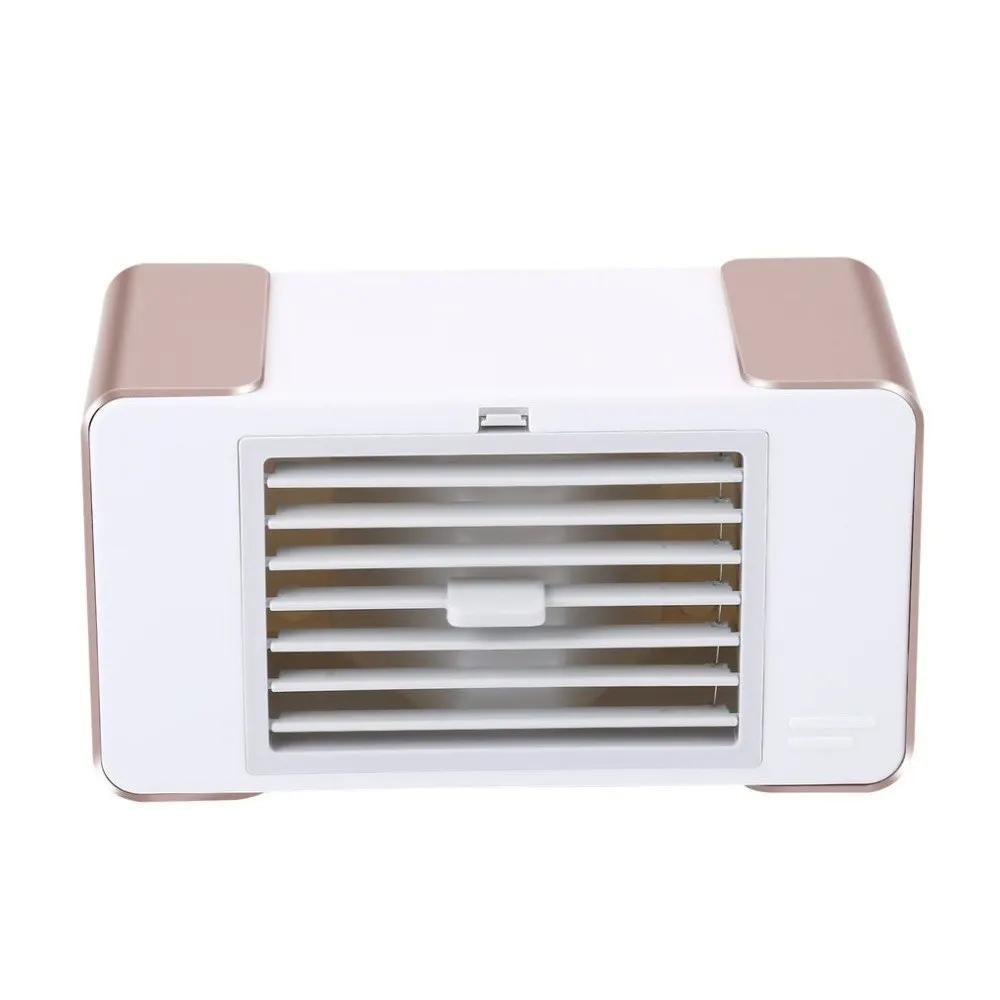 USB enfriador de aire de uso Personal de aire acondicionado a casa de escritorio de oficina de Enfriamiento del refrigerador sin hoja de Ventilador aire acondicionado Ventilador regalos