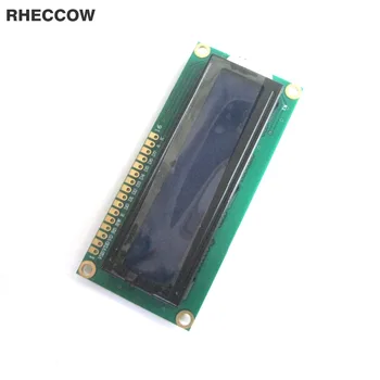 

RHECCOW 50pcs/lot 5V Character LCD Module Display LCM 1602 162 16X2 Compatible with HD44780 blue blacklight white character