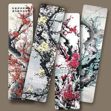 1 шт. [креативная Закладка оптом] закладки сливы 4 листа/набор