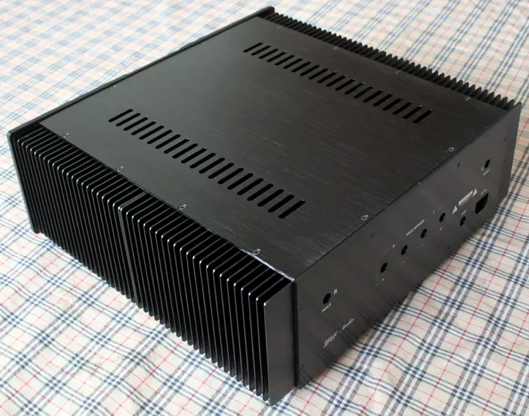 Full Aluminum power amplifier chassis amp Enclosure /case/Box 440*410