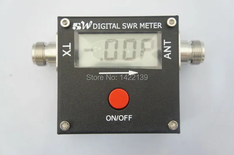 

REDOT-1050A Digital Protable Mini VHF/UHF Power&SWR Meter 120W For Yaesu Two Way Radio