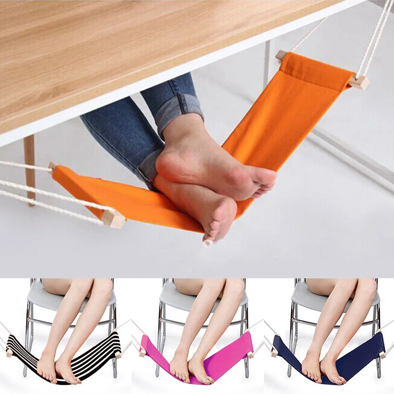 

Outdoor Chair Hanging Hammocks Foot Rest Portable Foot Hammock Comfortable Tools 1Pcs Portable Office Home Travel Indoor Camping