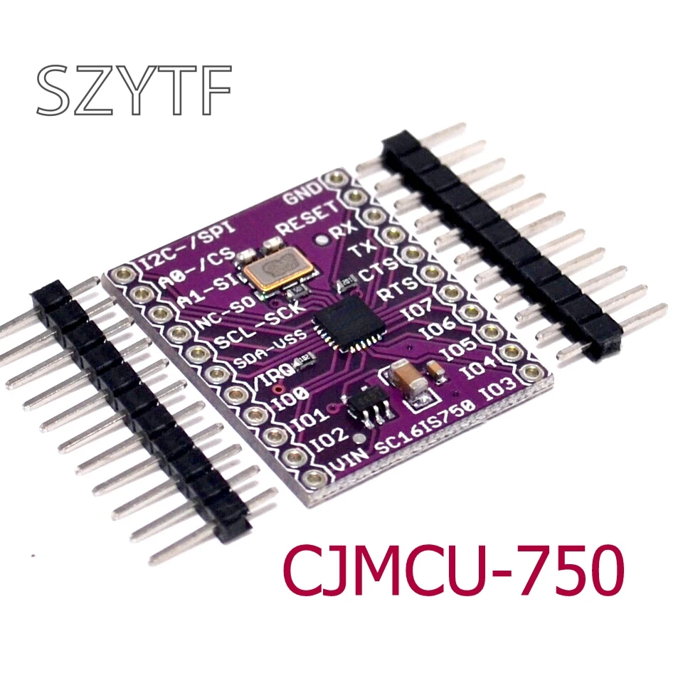 CJMCU 750 SC16IS750 одиночный UART с интерфейсом I2C busSPI|uart|c c |