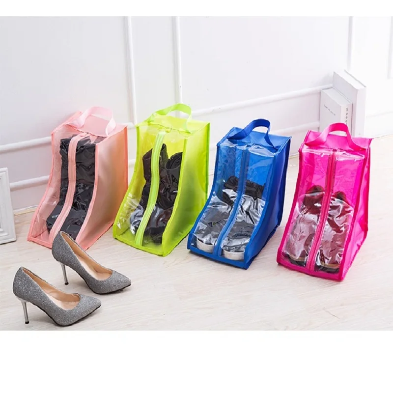 

Boots storage bag portable shoes home boots carrying bag zipper boots bag