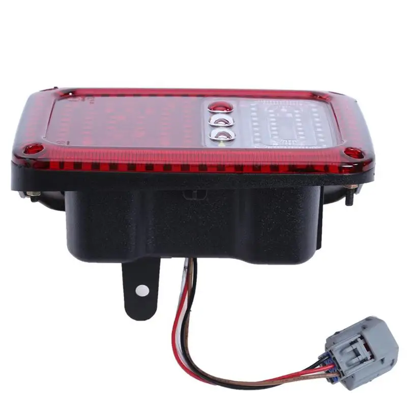 Excellent 2Pcs LED Tail Lights Brake Lamp 2th Generation US for Jeep Wrangler 07-16/07-15 Auto Rear Turn Signal Reverse Backup Taillight 7