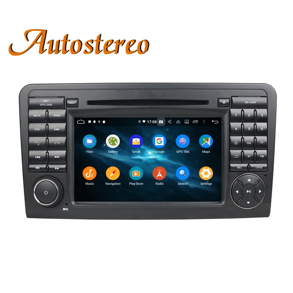 Perfect Android 9.0 DSP Car GPS navigation DVD Player For Mercedes-Benz ML class W164 05-12 headunit multimedia auto radio tape recorder 9