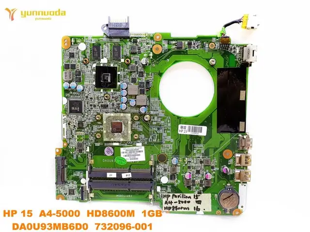$US $67.50  Original for HP 15 laptop motherboard HP 15 A4-5000 HD8600M 1GB DA0U93MB6D0 732096-001 tested good 