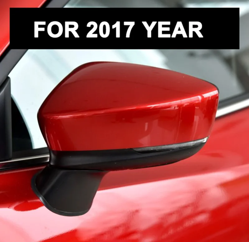 2pcs for mazda 3 Axela 2017 Rearview mirror coverin Mirror & Covers