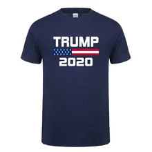 Американский флаг держать Америку большой Дональд Трамп для President USA, футболка для мужчин и женщин с круглым вырезом, хлопковая футболка, футболка