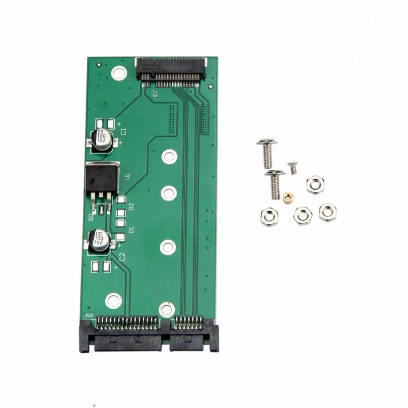 

Hot Selling Laptop SSD NGFF M.2 To 2.5Inch 15Pin SATA3 PC Converter Adapter Card Board Dec14