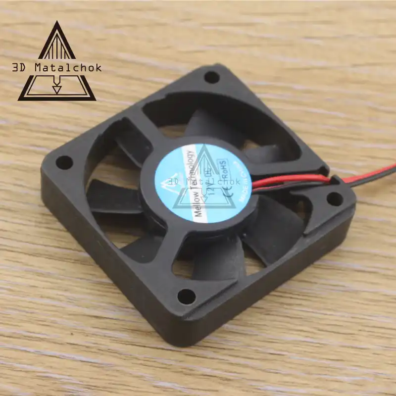 Лидер продаж! Вентилятор для 3D принтера 2pin ph 1 шт. 50 мм x 10 5010 постоянного тока 12 В/24