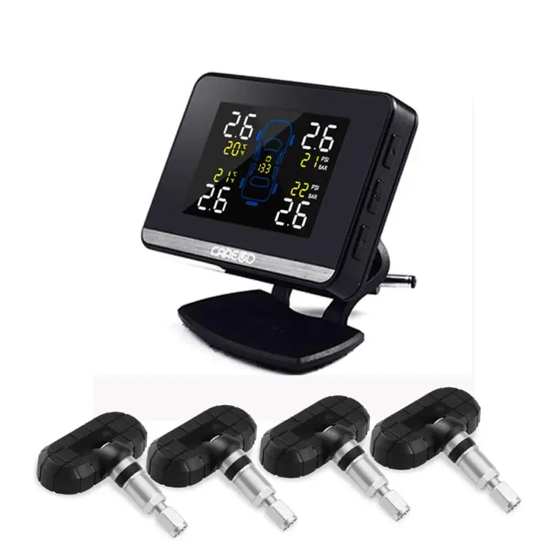 Profession Auto Wireless 2017 Universal Auto Wireless font b TPMS b font Tire Pressure Monitor System