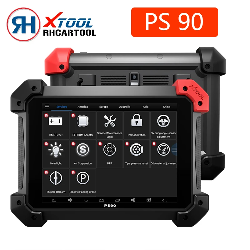 

Diagnostic tool XTOOL PS90 Automotive OBD2 With Key Programmer/Odometer Correctio/EPS Support Multi Car models Best ez400 ez500